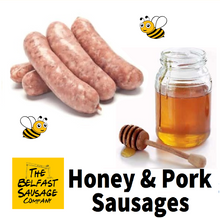 Load image into Gallery viewer, Pork and Honey Sausages 400g
