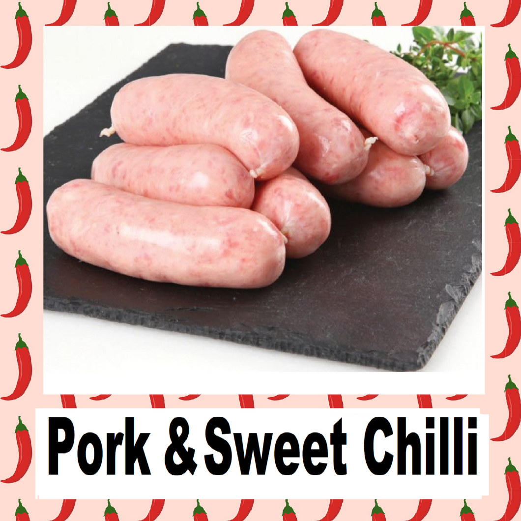 Pork and Sweet Chilli Sausages 400g