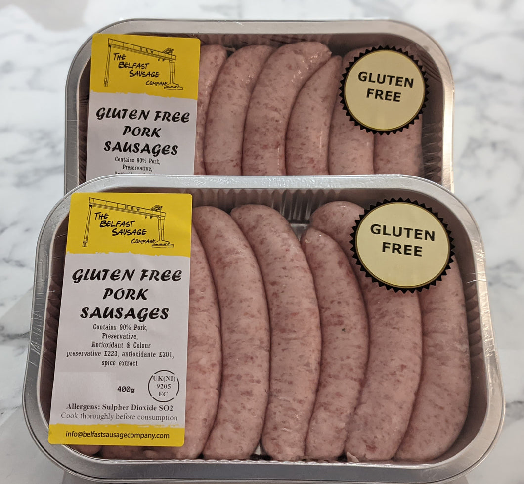 Gluten Free Pork Sausages 400g